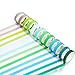 Boao 40 Rolls Colorful Washi Tapes Decorative Masking Tapes Board Line Rainbow Tape Rolls for Arts Crafts, 40 Colors