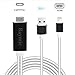 Lightning to HDMI Adapter Cable, Baymic 6.6ft iPhone to HDMI Cable Lightning Digital AV HDMI Connector 1080P HDTV Cord for iPhone X 8 7 6Plus/iPad/iPod to TV Projector Monitor, Plug and Play