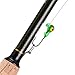 Magreel Fishing Lures Jig Heads with Sharp Fishing Hook,Lifelike Double Ball Eyes for Bass Trout Freshwater Saltwater,Packed in Plastic Clear Box