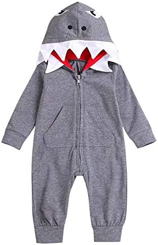shark romper baby