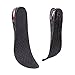 Kalevel Height Increase Insoles 3cm 1.2 Inches Height Increasing Insoles Shoe Lifts for Men Women Black