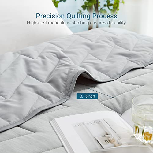 Elegear Revolutionary Cooling Blanket Queen Absorbs Body Heat to Keep