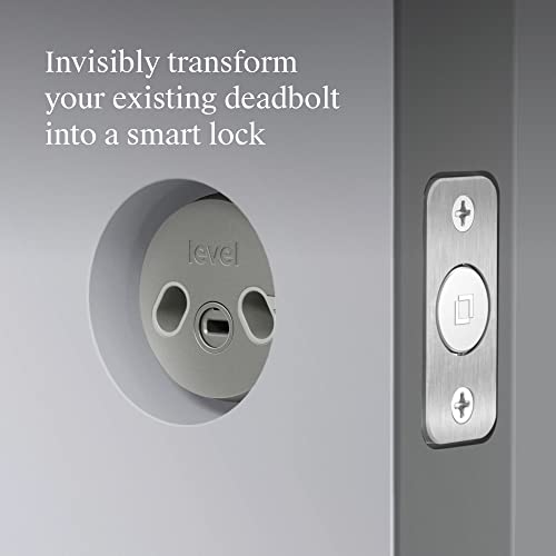 Level Bolt Smart Lock Smart Deadbolt that Works with Your Existing
