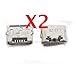 ePartSolution-2 X Motorola Google Nexus 6 XT1100 XT1103 USB Charger Charging Port Dock Connector USB Port Replacement Part USA Seller
