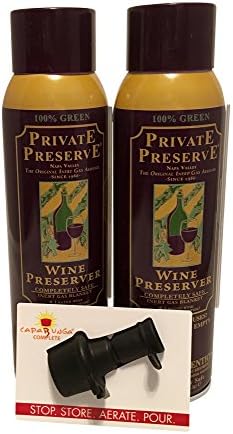 Capabunga Complete - Private Preserve Wine Preservation Bundle