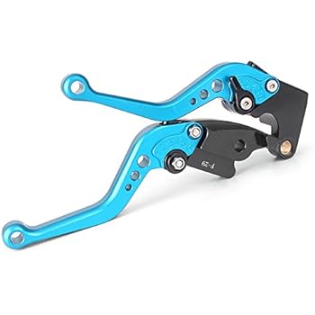 Newsmarts Short Brake Clutch Levers, Blue Short Clutch Brake Levers for HONDA 2003-2006 CBR 600RR F5, HONDA 2002-2003 CBR 954RR