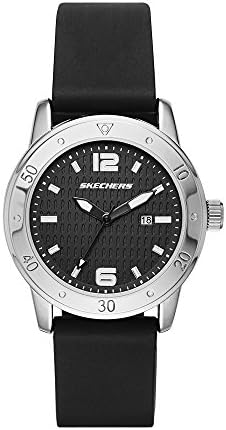 Skechers Women's Redondo Quartz Metal and Silicone Analog Sports Watch