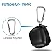 Fintie Case Cover for AirPods 3 (2021), Hard EVA Shockproof Portable Full Protective Cover Carrying Bag Compatibe with AirPods 1/AirPods 2/ AirPods 3 Charging Case Accessories, Black