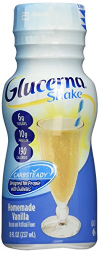 Glucerna Shake Vanilla 6Pk/8 Fl Oz Bottles - 1 Case Of 24 Glucerna Shake Vanilla 6Pk/8 Fl Oz Bottles - 1 Case Of 24