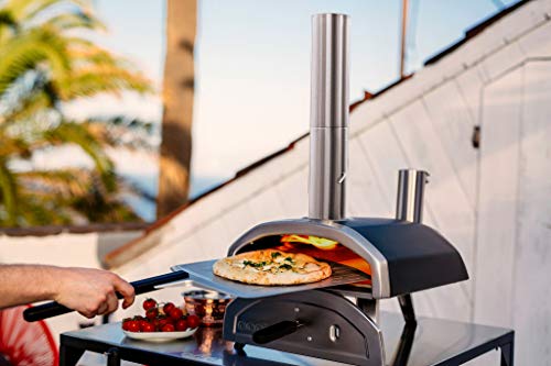 Ooni Fyra 12 Wood Pellet Pizza Oven – Draagbare pizzahoutoven voor buiten – Pizzamaker voor authentieke Napolitaanse… - Afbeelding 7