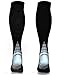 2 Pairs Eulay Men & Women Graduated Compression Socks Ideal for Running, Pregnancy, Flight & Travel, Nursing,Shin Splints,Boost Stamina, Circulation, & Recovery.(small/medium)