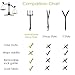 JUMYGEAR Stirrup Shirt Stays for Men or Police or Military, Shirt Suspenders Strap Shirttail Tucked in,2Pack-1 Pair