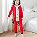 Baby House Toddler Kid Boys Girls Christmas pajama T shirt+long pants YSQA7471 Size T4