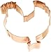 Old River Road Hen Shape Cookie Cutter, Copper
