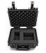 CASEMATIX Waterproof Smart Mini Projector Case Fits One Anker Nebula Capsule Projector With Remote, Power Adapter and More – Rigid Exterior and Shock Absorbing Custom Foam For The Nebula Capsule Anker