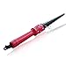 Ceramic Conical Curling Wand,Tapered Clipless Curling Iron with 1/2 inch to 1 inch Barrel- Professional Salon Performance Fast Heat-up Hair Curler with Tourmaline Negative Ion Technology, Pink