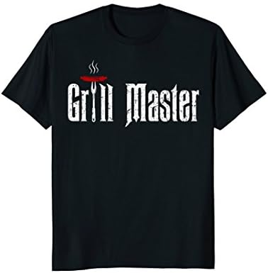 Mens BBQ T shirt Sayings , Grill Master Shirt, Gift For Grillers 2XL Black