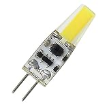 Pack 10,Mini G4 LED Bulb 12V-24V DC or 12V AC 1.5W 200 Lumens,20W Halogen Lamps Equivalent,360° beam angle (Warm White 2700K-3200K)