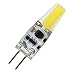 Pack 10,Mini G4 LED Bulb 12V-24V DC or 12V AC 1.5W 200 Lumens,20W Halogen Lamps Equivalent,360° beam angle (Warm White 2700K-3200K)