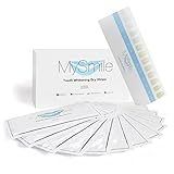 MySmile White Strips Teeth Whitening - Professional Express Result - Pearl White - Non Sensitive - 14 Packs 28 Pieces