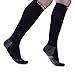 Duerger Graduated Compression Socks (20-30 mmHg)| Breathable Athletic Socks Elastic Fabric & Comfy Fit | for Men & Women, Running, Nurses, Varicose Veins, Shin Splints, Maternity, Travel & More