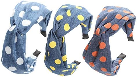 polka dot denim fabric