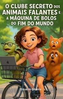 Livro O clube dos animais falantes e a máquina de bolos do fim do mundo