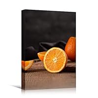 Canvas Wall Art Fruits Farmhouse/Country Food Fun Kitchen Multicolor Photography Spices - 12x18 inches