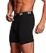 CYZ Men's 3-PK Cotton Stretch Boxer Briefs-BlackGreyWhite-L