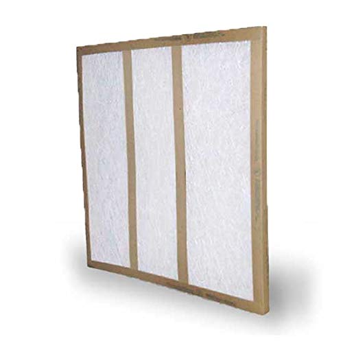 21" x 21" x 1" Fiberglass Panel Furnace Filter 12 pack Replacement