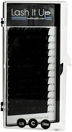 Lash it up Eyelash Extensions C Curl .20 Width 14mm Length