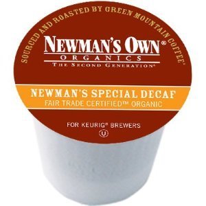 Click Here to See More Images Newman's Own Organics, Newman's Own Special Blend Decaf, K-Cup Portion Pack for Keurig K-Cup Brewers (Pack of 96)