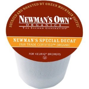 Newman's Own Organics, Newman's Own Special Blend Decaf, K-Cup Portion Pack for Keurig K-Cup Brewers (Pack of 96)