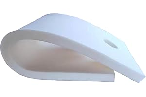 Mswborml Memory Foam Lash Bed Foam Topper for Massage, 2.5cm Foam Mattress Topper Lash Bed with Face Breath Hole, Breathable 