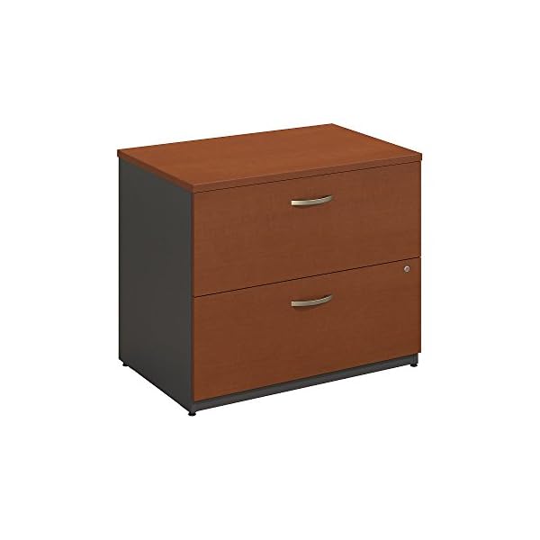 Bush Business Furniture Series C Lateral File Cabinet in Auburn Maple