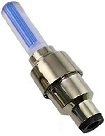 Accreate Motion Activated LED Flash Tyre Wheel Valve Cap Light for Car Bike Motorbicycle Blue
