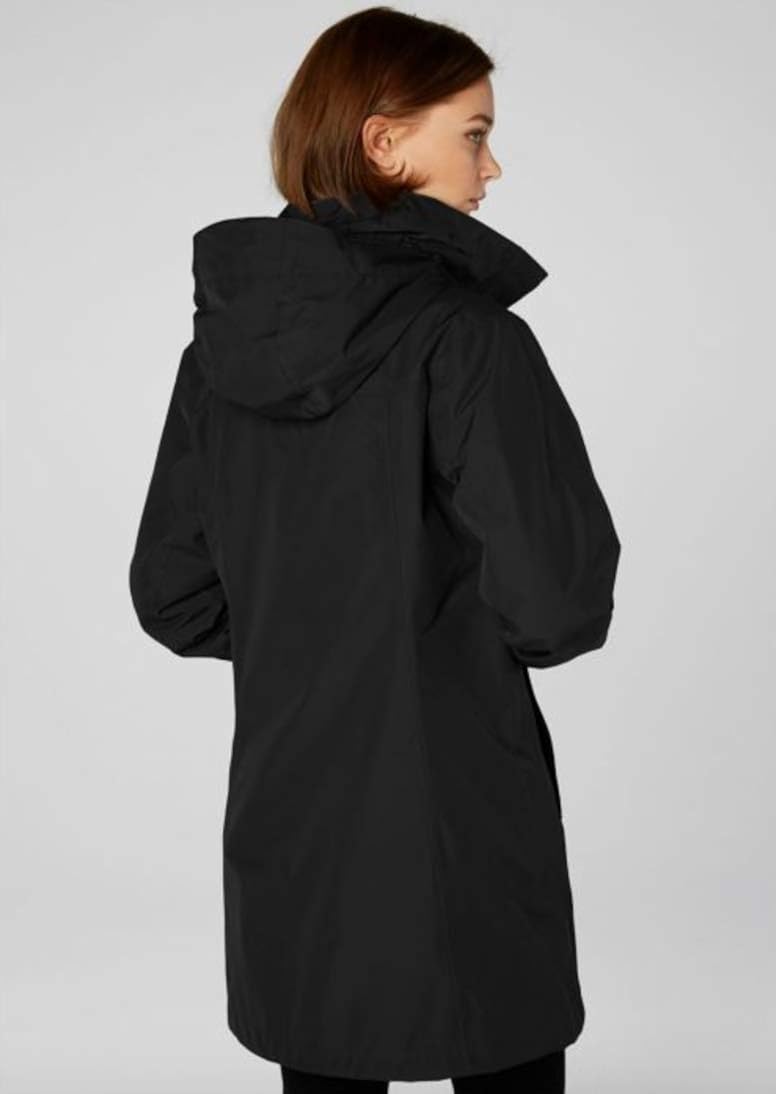 Helly Hansen Women's W Aden Long Coat, Black, M - Image 5