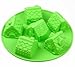 Charmed 3d Mini Houses Bundt Cake Soap Christmas Gift Gingerbread Houses Silicone Mold