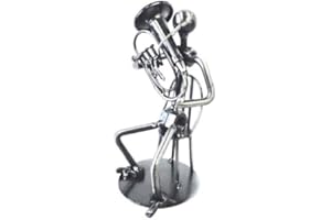 MUSIC TREASURES CO. Medal Hardware Sculpture - Tuba/Baritone Player