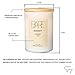 Bare Kollections Serenity Lilac Scented Candle - 11 Ounces - Natural Coconut Soy Candle, Stress Relief, Long Burn Time, Made in USA - Aromatherapy Candle