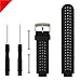 honecumi for Garmin Forerunner 235 Watch Bands Replacement Accessory-Adjustable Silicone Sport Wristband/Strap/for Garmin Forerunner 220/230/620/630/735XT/240Lite-Watch Band/Strap for Men&Women