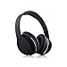 PowerLead Baud PL-V8800N VEGGIEG Foldable Stereo Bluetooth Headphones V4.0 + EDR Bluetooth Headsets NFC Multi-points Wireless Headphones with Mic 3.5mm Cable (Black)