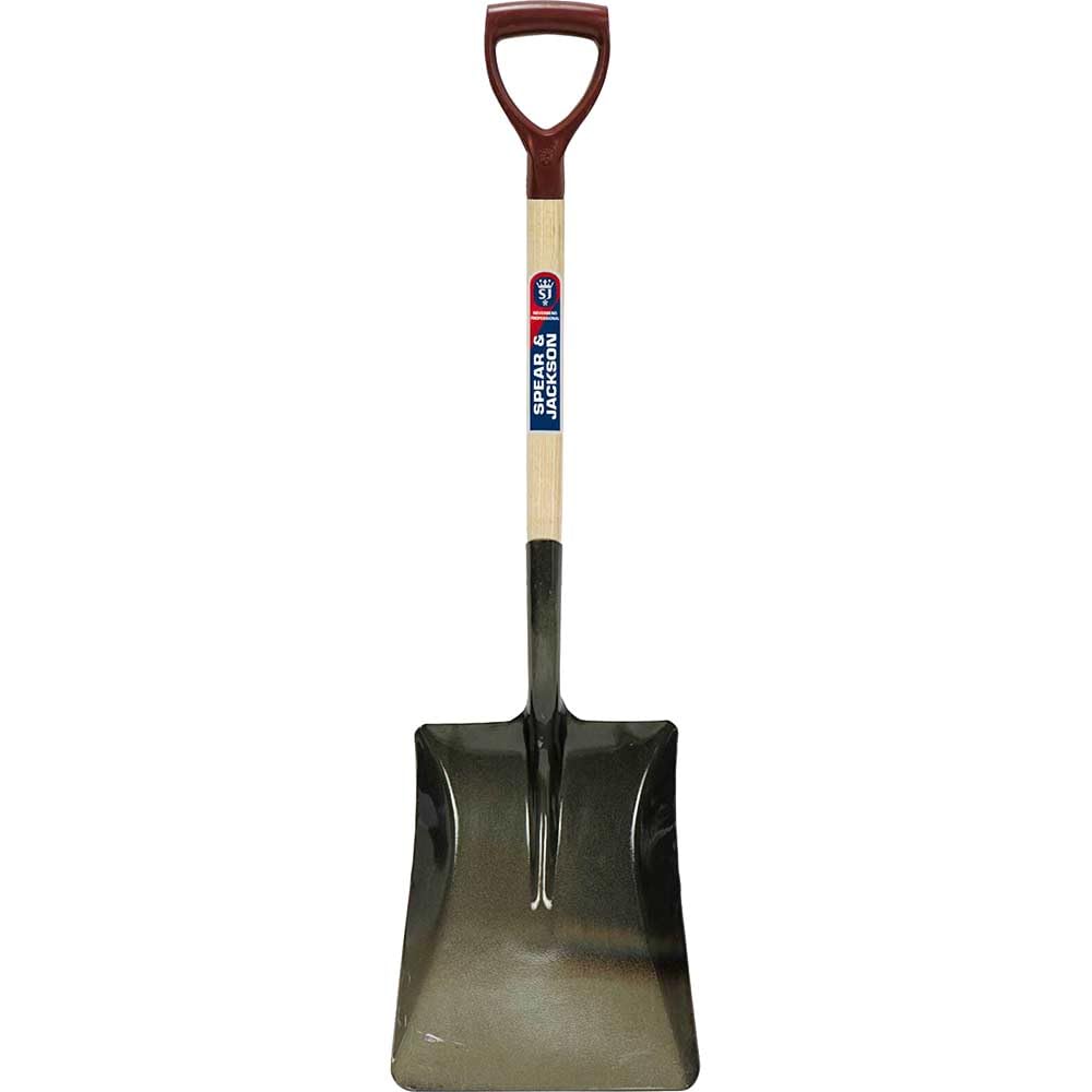 Spear & Jackson 2521WE No. 6 Open Socket Square Mouth Shovel
