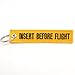 Rotary13B1 Insert Before Flight - Keychain - Yellow