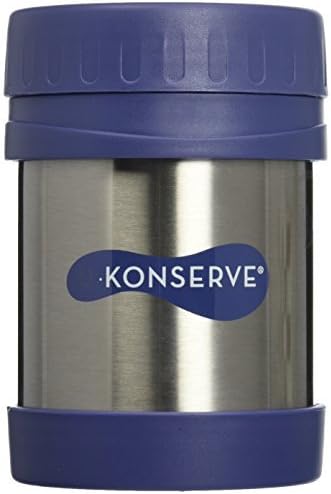 Kids Konserve 12-Ounce Stainless Steel Insulated Food Jar, Ocean by Kids Konserve