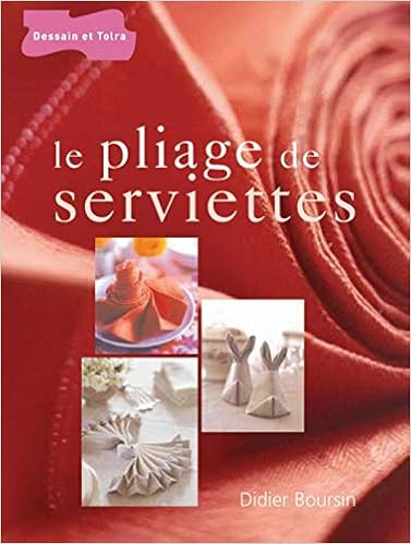 couverture de : Pliage des serviettes
