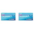 Amazon Basic Care Tioconazole Ointment 6.5 Percent, Vaginal Antifungal, 1-Dose Treatment, Vaginal Yeast Infection Treatment for Women, Feminine Care, 0.16 Ounce (Pack of 2)