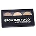 Brow Bar To Go by Gerard Cosmetics (Blonde to Brunette), Eyebrow Trio Kit with Brow Powder, Brow Wax, and Angled Brush, Eyebrow Powder Light Brown, Cruelty Free & Made in the USA