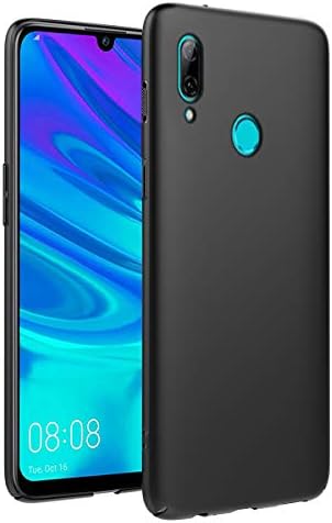 Promama Huawei Y7 2019 Case, Hybrid Shockproof Slim Cover Fit Scratch Resistant Rubber Bumper Back and Protective for Huawei Y7 2019-Black