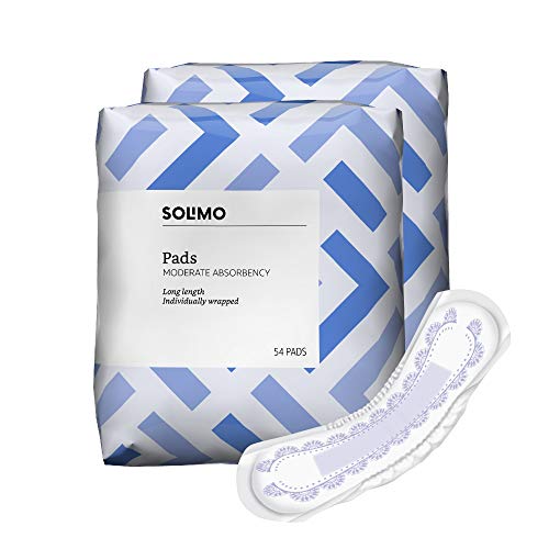 Amazon Brand Solimo Incontinence/Bladder Control Pads for Women